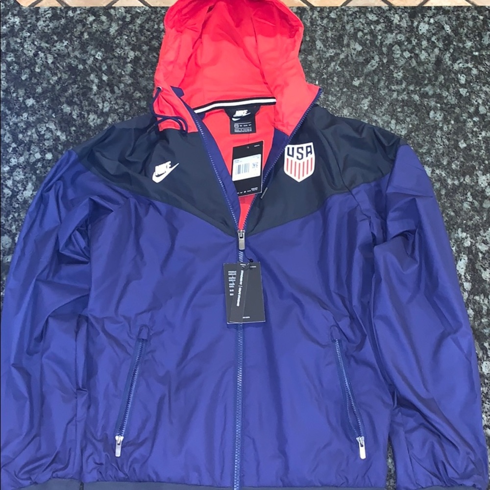 Nike USA Soccer Windbreaker Men’s Size XS